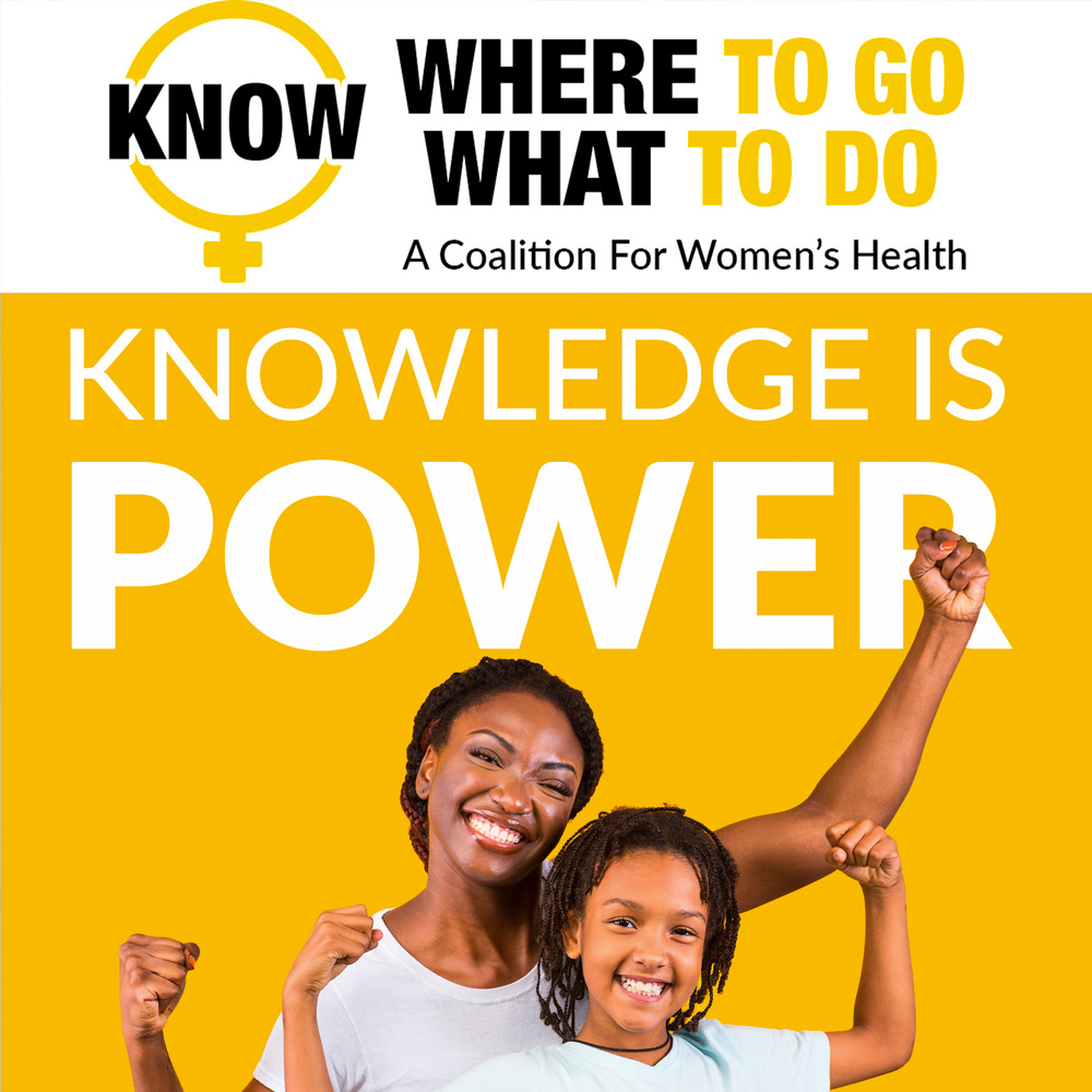 Knowledge is Power: Know Where to Go, Know What to Do for Women's Health